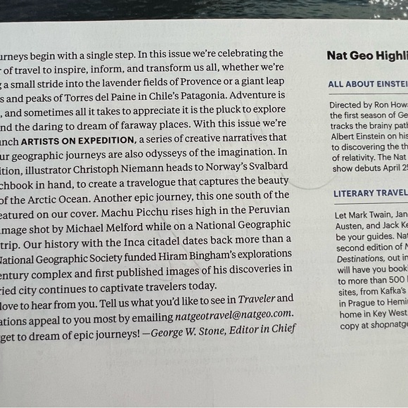 National Geographic Traveler magazine April May 2017 paperback - Picture 14 of 15